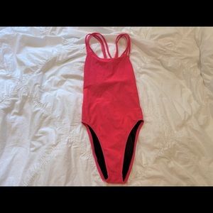 Jolyn Ryker Onesie Size 28 Hot Pink